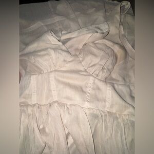 SHEIN Elegant Cream Dress